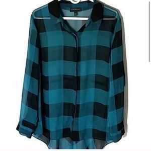 Lane Bryant Button Down Top 18/20